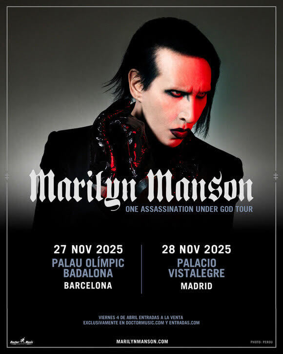 marilyn manson barcelona 2025 (1)
